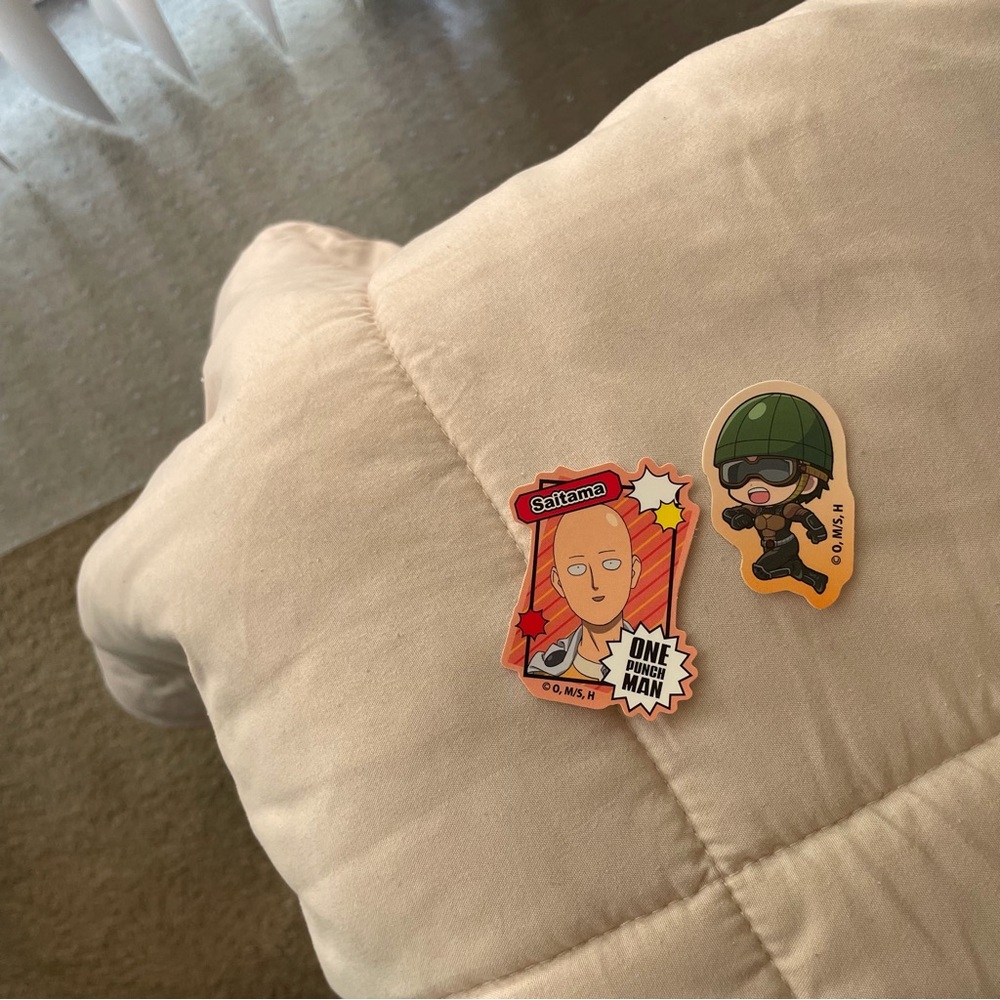 NEW one punch man stickers